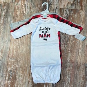 Baby gowns and free animal growth chart